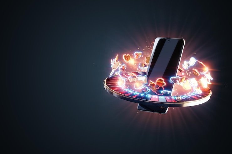 Pengguna menikmati permainan sepak bola online di perangkat mobile dengan antarmuka ramah layar kecil